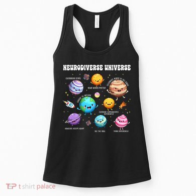 Neurodiverse Universe Sped Teacher Neurodiversity ASD ADHD  Women's Tank Top