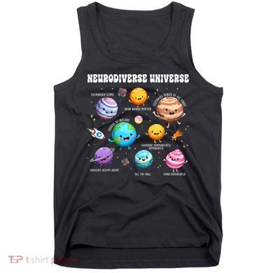Neurodiverse Universe Sped Teacher Neurodiversity ASD ADHD  Tank Top