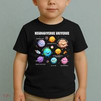 Neurodiverse Universe Sped Teacher Neurodiversity ASD ADHD  Toddler T-Shirt thumb 2