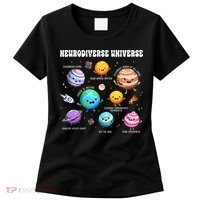 Neurodiverse Universe Sped Teacher Neurodiversity ASD ADHD  Women's T-Shirt thumb 0