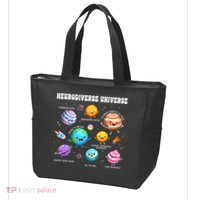 Neurodiverse Universe Sped Teacher Neurodiversity ASD ADHD  Tote Bag thumb 3