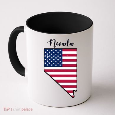 Nevada United States Map Coffee Mug