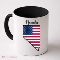 Nevada United States Map Coffee Mug thumb 0