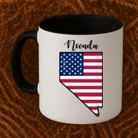Nevada United States Map Coffee Mug thumb 2