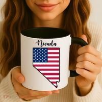 Nevada United States Map Coffee Mug thumb 3