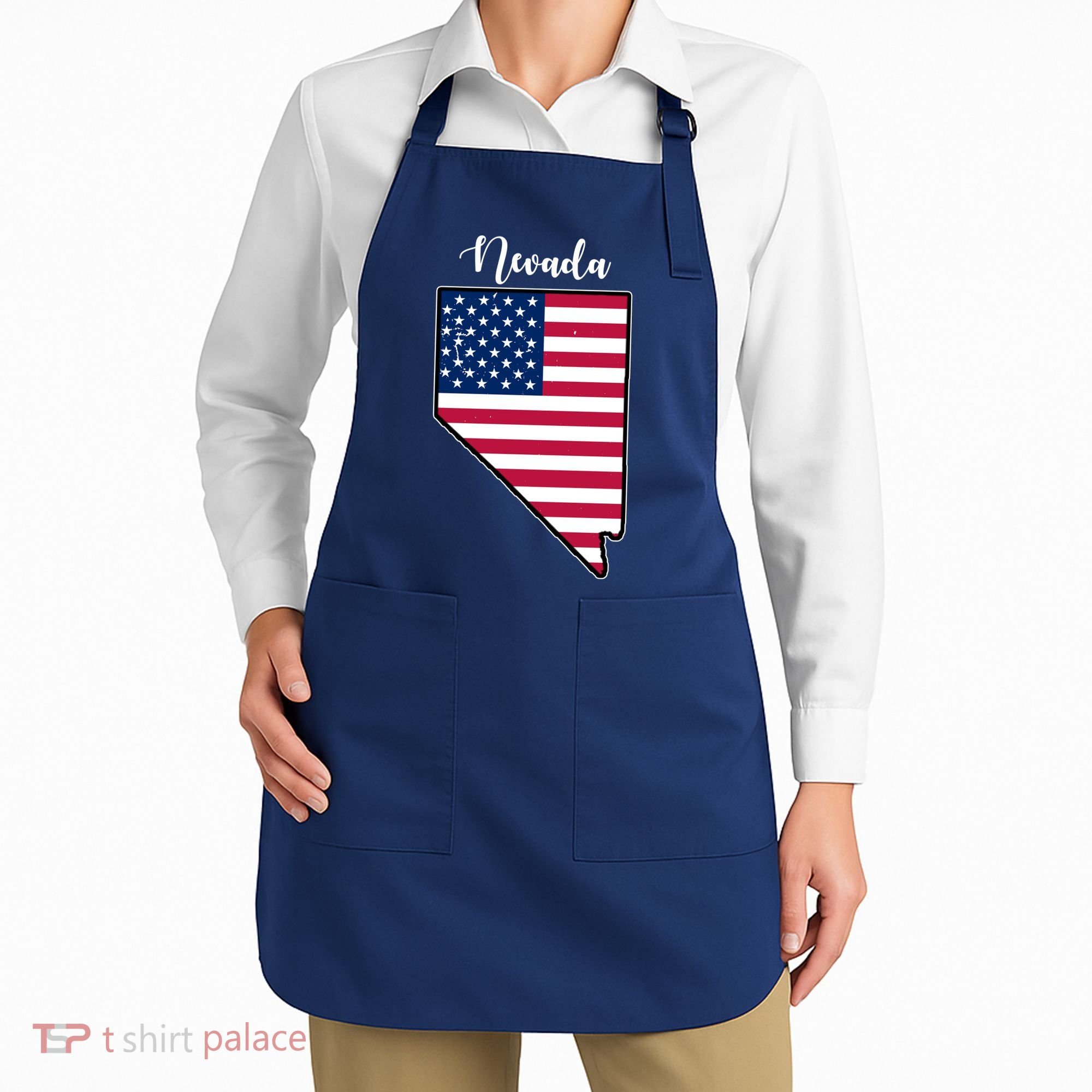 Nevada United States Map Apron