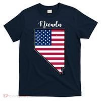 Nevada United States Map T-Shirt thumb 0