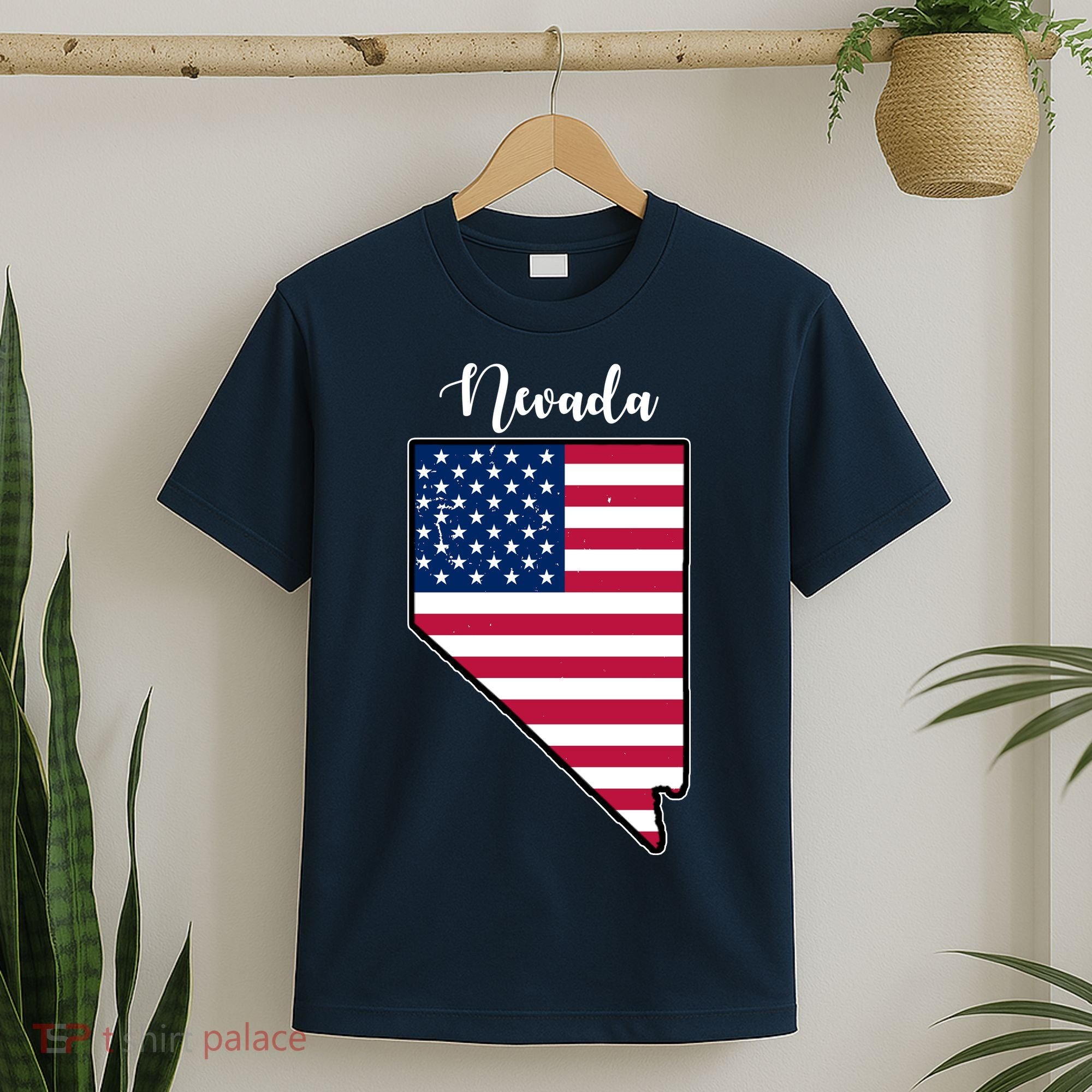Nevada United States Map T-Shirt