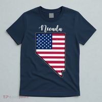 Nevada United States Map T-Shirt thumb 5
