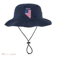 Nevada United States Map Bucket Hat thumb 0