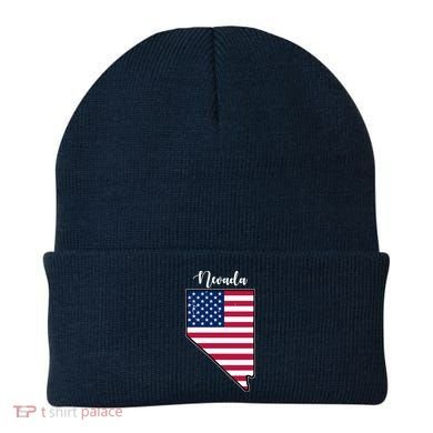 Nevada United States Map Beanie