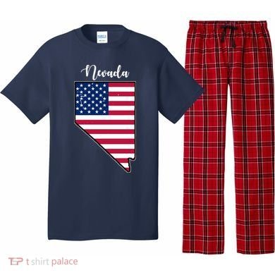 Nevada United States Map Pajama Set