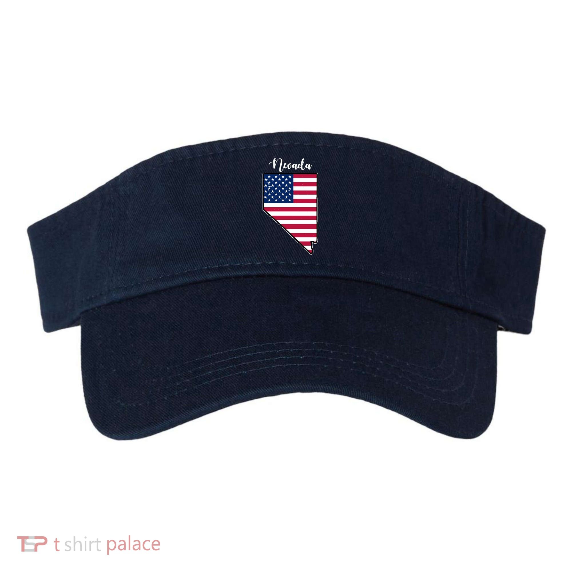 Nevada United States Map Visor