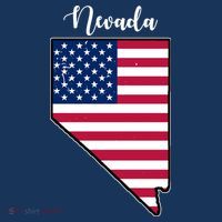 Nevada United States Map Women's Long Sleeve Shirt thumb 2