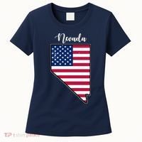 Nevada United States Map Women's T-Shirt thumb 0