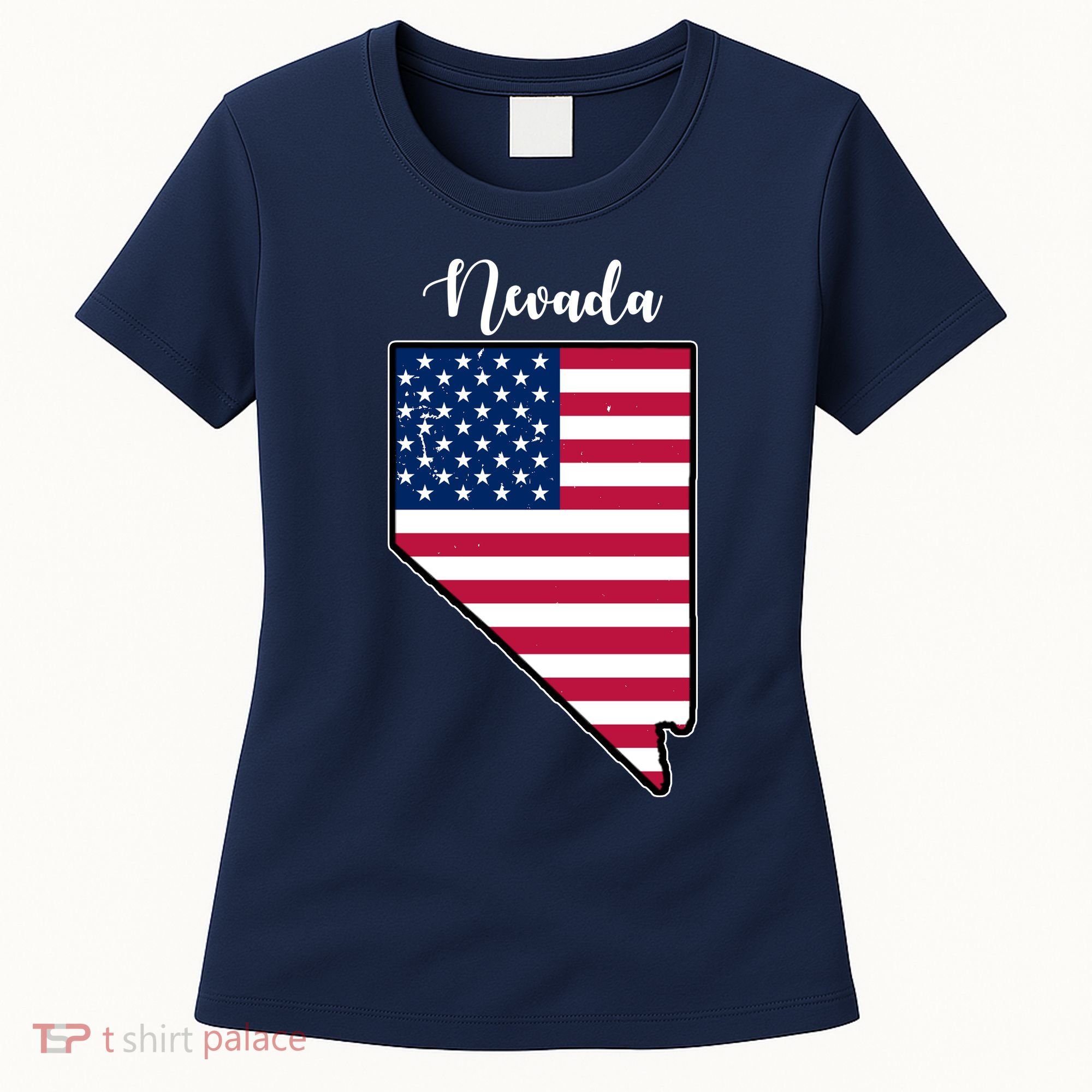 Nevada United States Map Women's T-Shirt