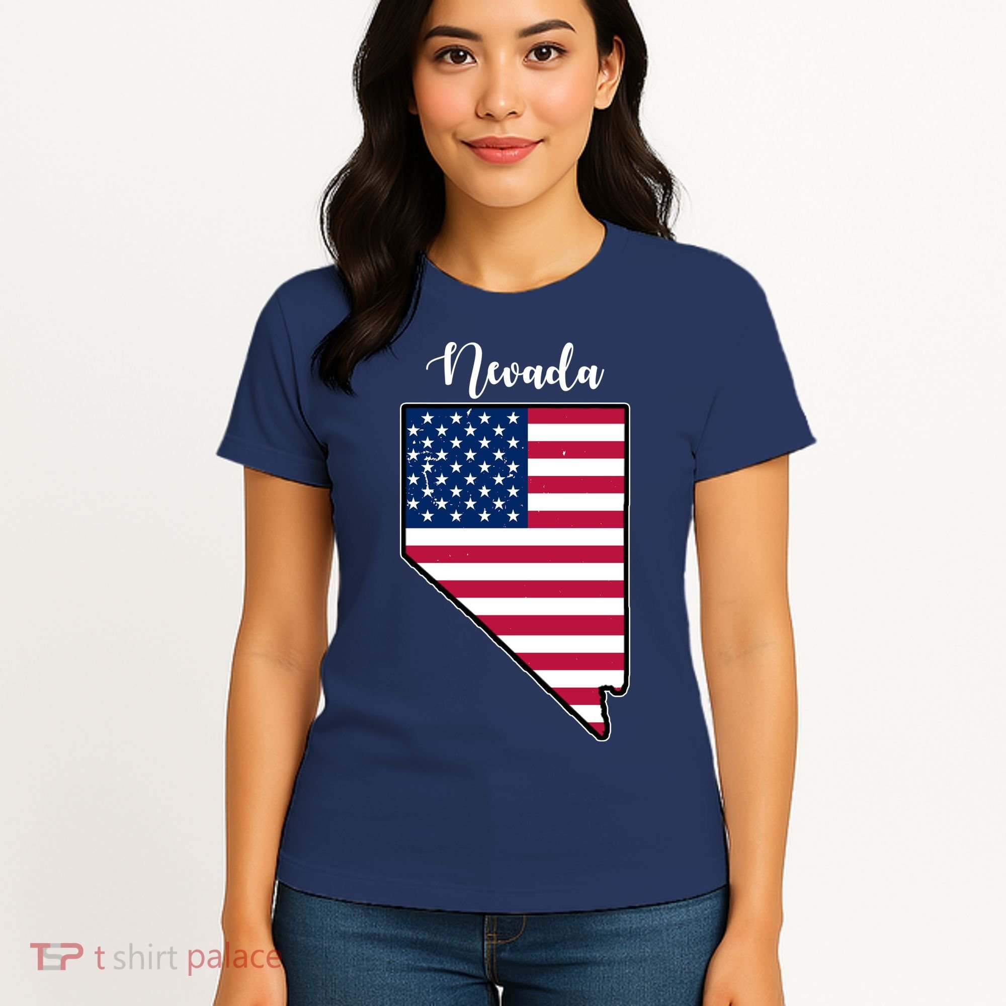Nevada United States Map Women's T-Shirt