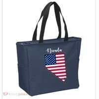 Nevada United States Map Tote Bag thumb 2