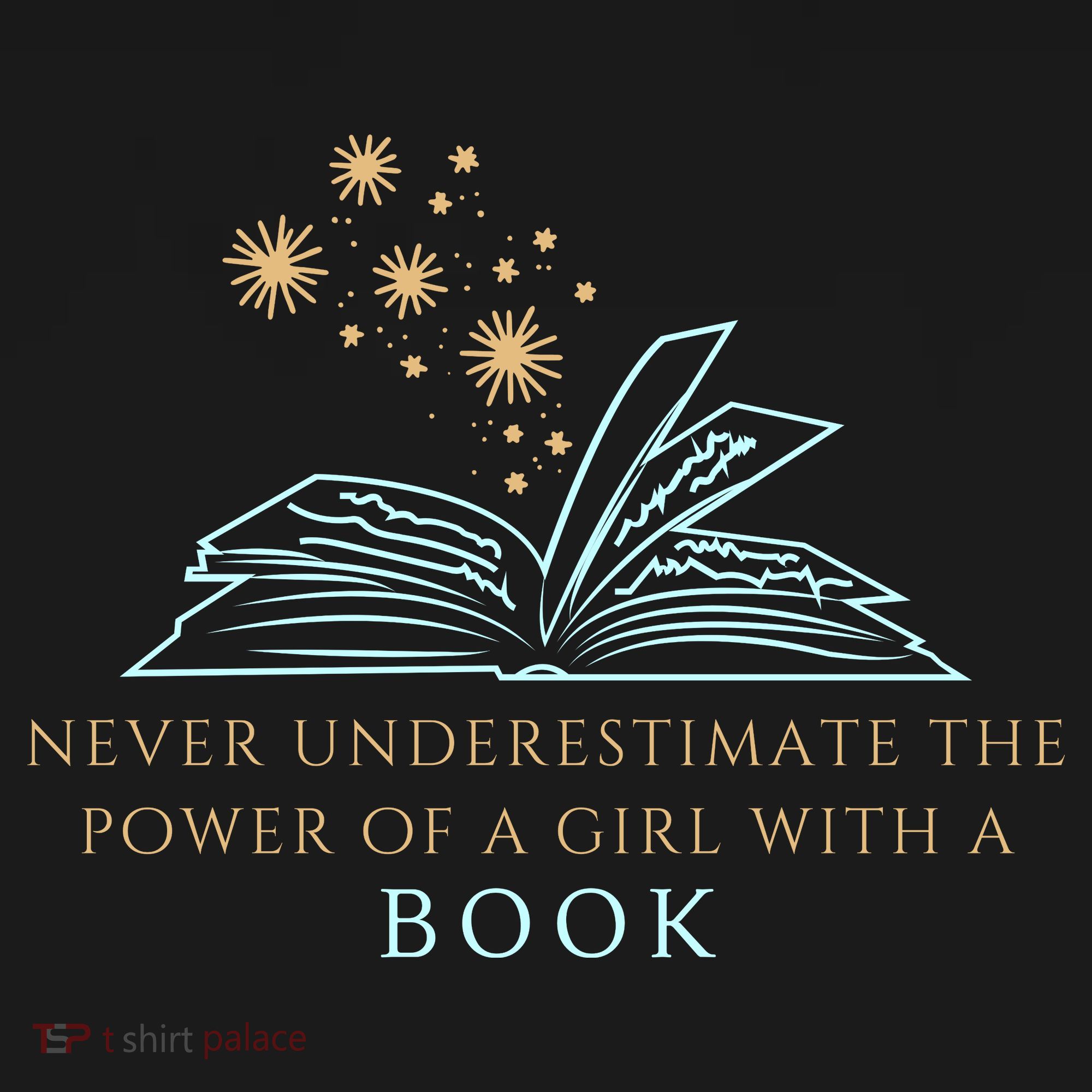 Never Underestimate The Power Of A Girl With A Book Women's Tank Top