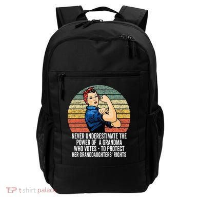 Never Underestimate The Power Of A Grandma Who Votes Backpack
