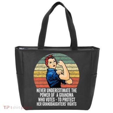 Never Underestimate The Power Of A Grandma Who Votes Tote Bag