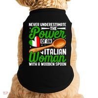 Never Underestimate The Power Of An Italian Woman Doggie Tank thumb 0