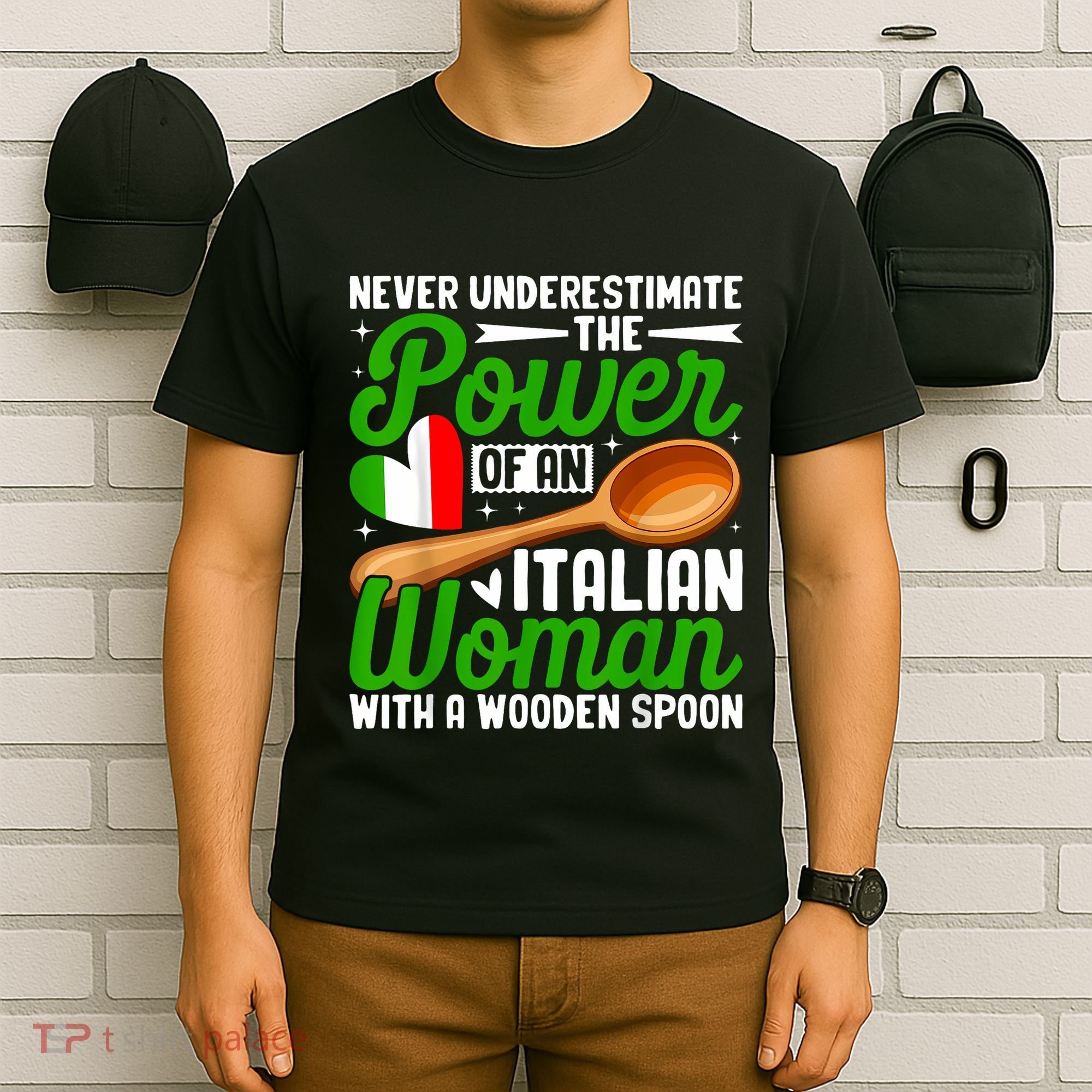 Never Underestimate The Power Of An Italian Woman T-Shirt
