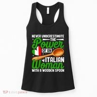 Never Underestimate The Power Of An Italian Woman Women's Tank Top thumb 0