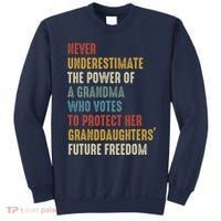 Never Underestimate The Power Of A Grandma Who Votes Sweatshirt thumb 0