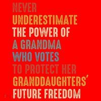 Never Underestimate The Power Of A Grandma Who Votes Santa Hat thumb 1