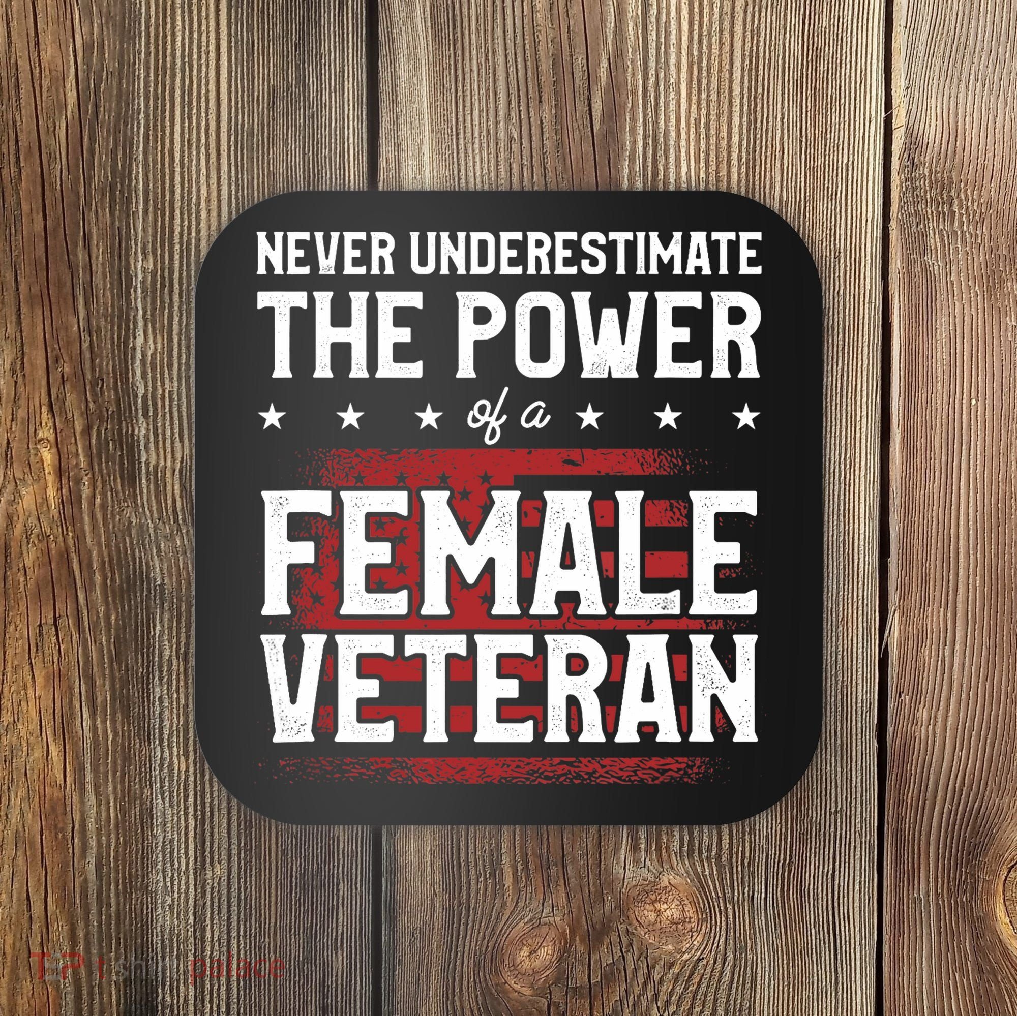 Never Underestimate The Power Of A Female Veteran Coaster