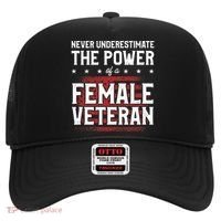 Never Underestimate The Power Of A Female Veteran Hat thumb 0