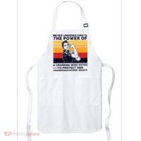 Never Underestimate The Power Of A Grandma Who Votes Apron thumb 0