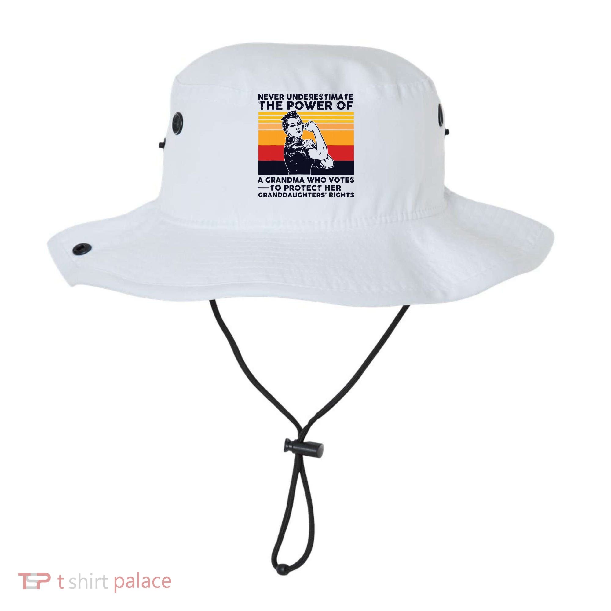 Never Underestimate The Power Of A Grandma Who Votes Bucket Hat