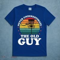 Never Underestimate The Old Guy Funny Disc Golf Frisbee Gift T-Shirt thumb 5