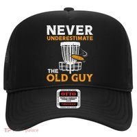 Never Underestimate The Old Guy Funny Disc Golf Frisbee Gift Hat thumb 0