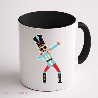 Nutcracker Dab Coffee Mug back