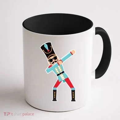 Nutcracker Dab Coffee Mug back