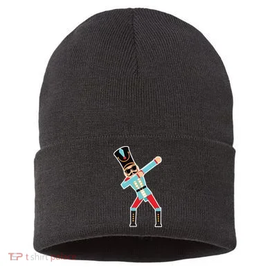 Nutcracker Dab Sustainable Knit Beanie
