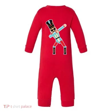 Nutcracker Dab Infant Fleece One Piece