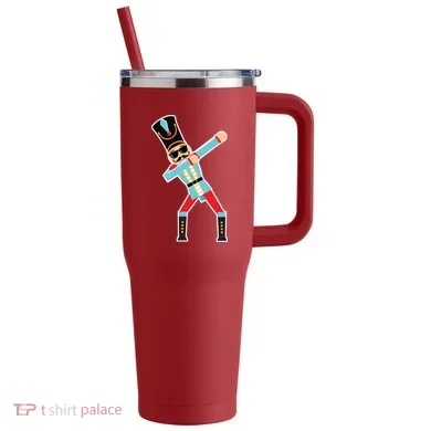 Nutcracker Dab 40oz Vacuum Insulated Stainless Steel Travel Tumbler