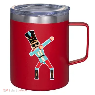 Nutcracker Dab 12oz Stainless Steel Coffee Mug