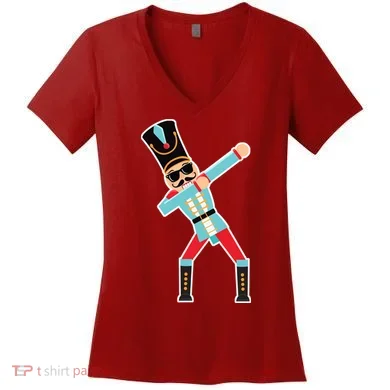 Nutcracker Dab Women's V-Neck T-Shirt