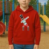 Nutcracker Dab Kids Hoodie thumb 2