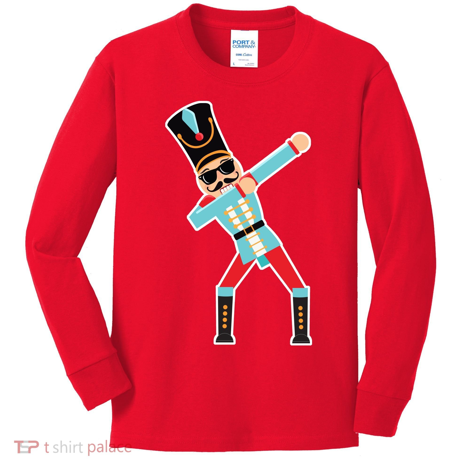 Nutcracker Dab Kids Long Sleeve Shirt
