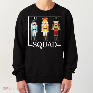 Nutcracker Squad Funny Christmas Women's Sweatshirt