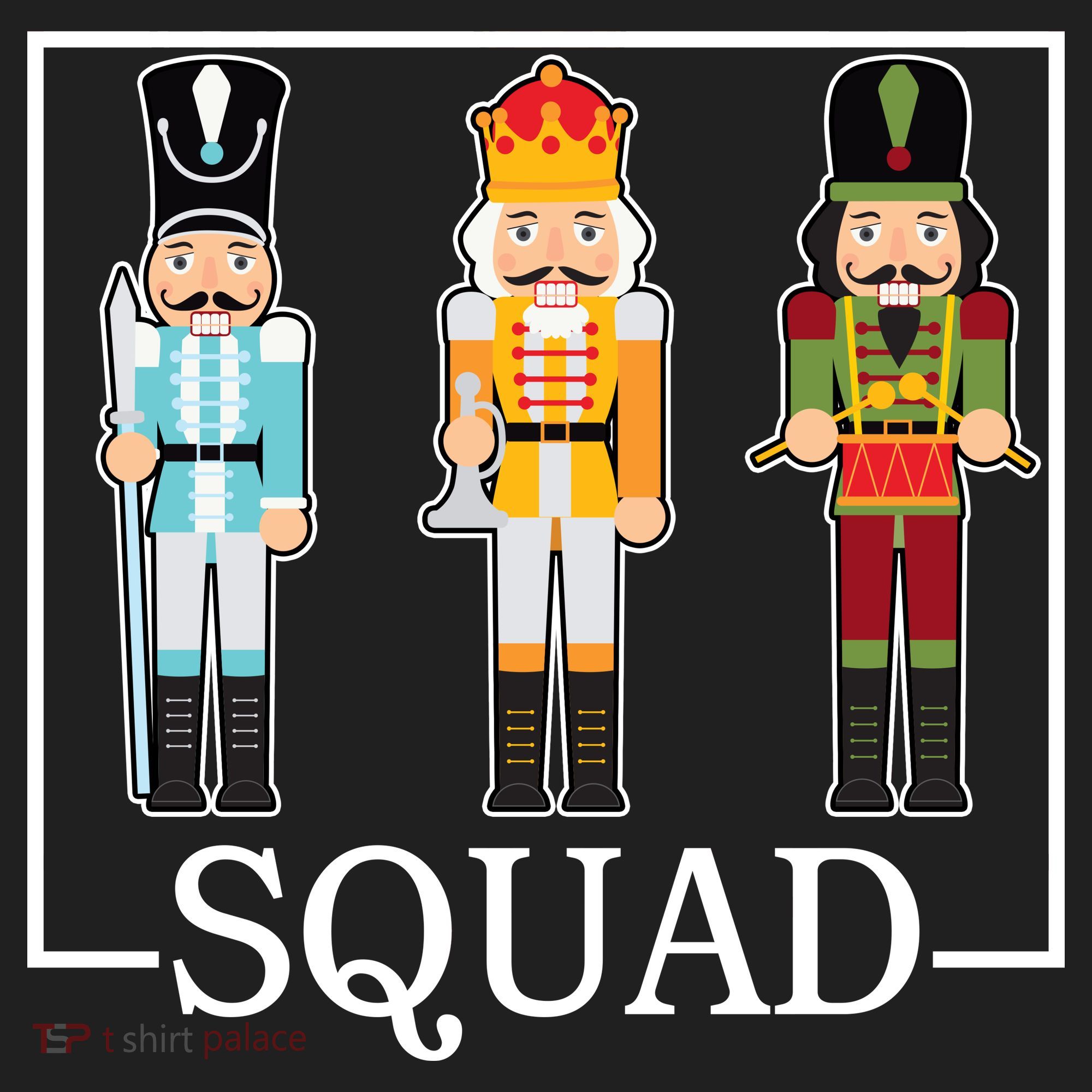 Nutcracker Squad Funny Christmas Women's Sweatshirt