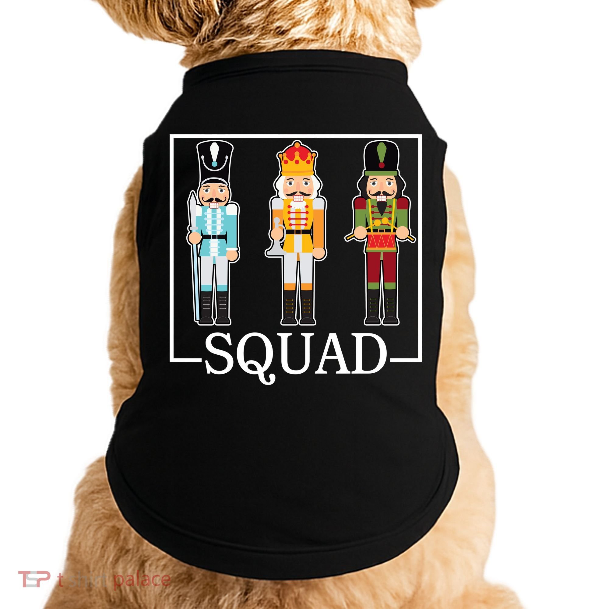Nutcracker Squad Funny Christmas Doggie Tank