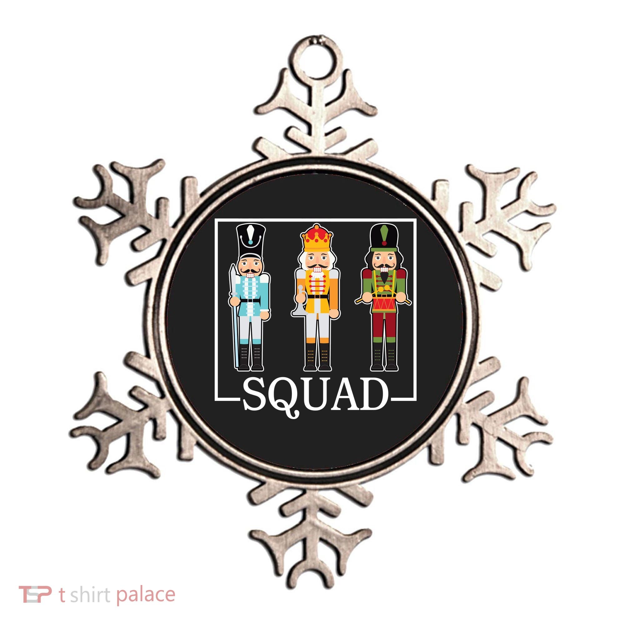Nutcracker Squad Funny Christmas Ornament