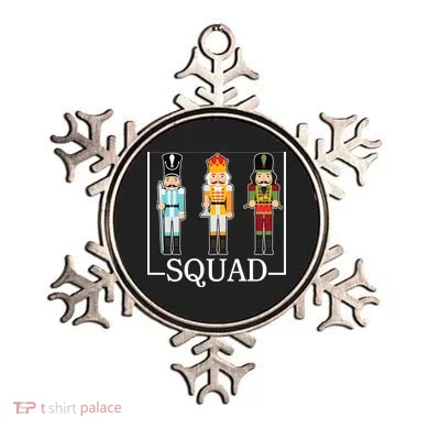Nutcracker Squad Funny Christmas Ornament
